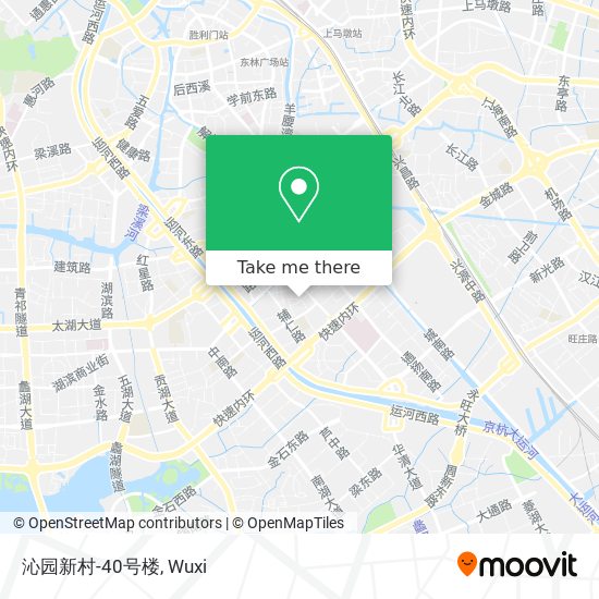 沁园新村-40号楼 map