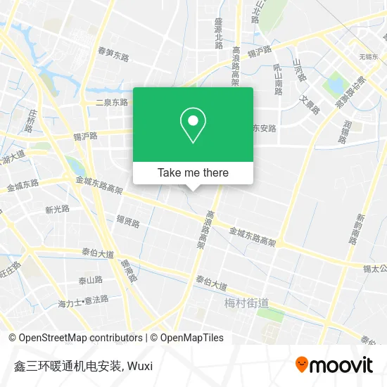 鑫三环暖通机电安装 map