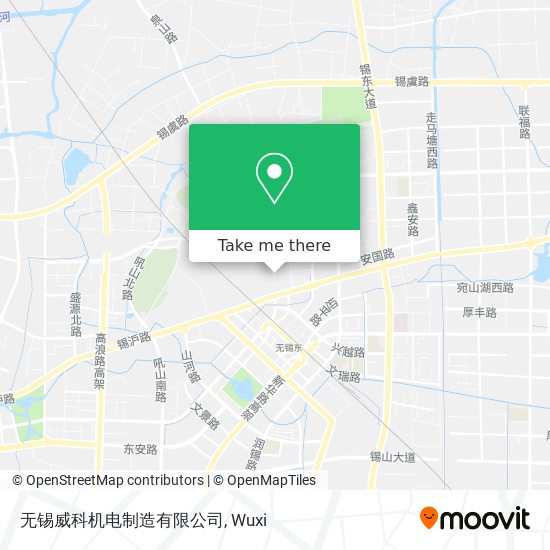 无锡威科机电制造有限公司 map