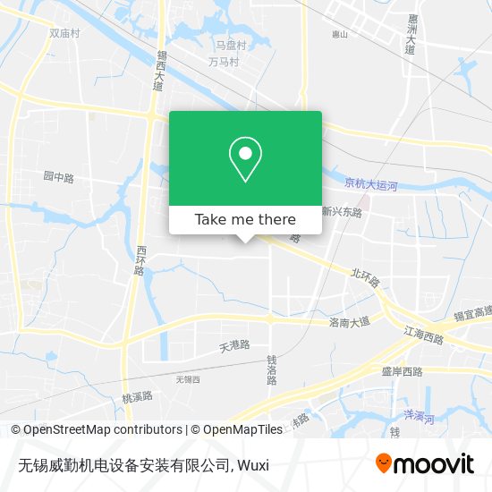 无锡威勤机电设备安装有限公司 map