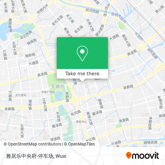 雅居乐中央府-停车场 map