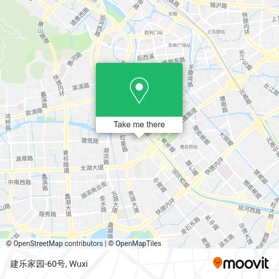 建乐家园-60号 map