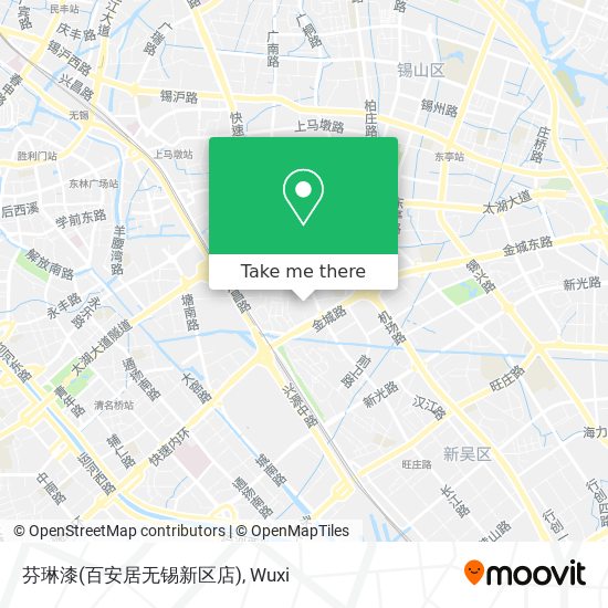 芬琳漆(百安居无锡新区店) map