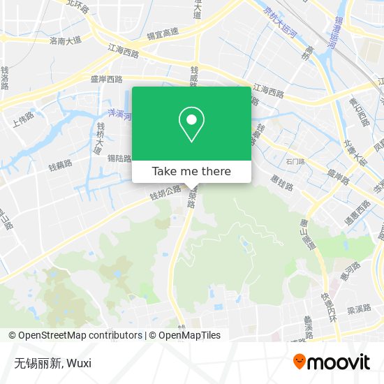 无锡丽新 map