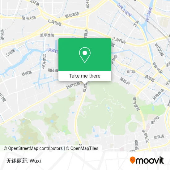 无锡丽新 map