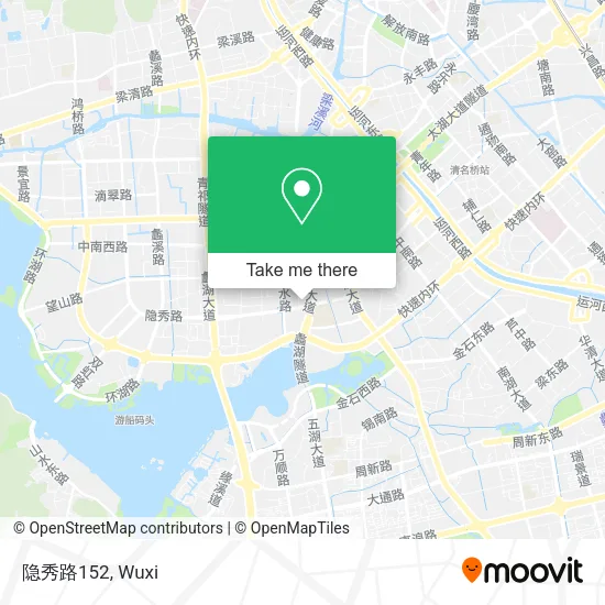 隐秀路152 map