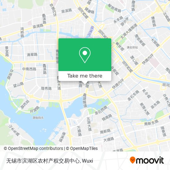 无锡市滨湖区农村产权交易中心 map