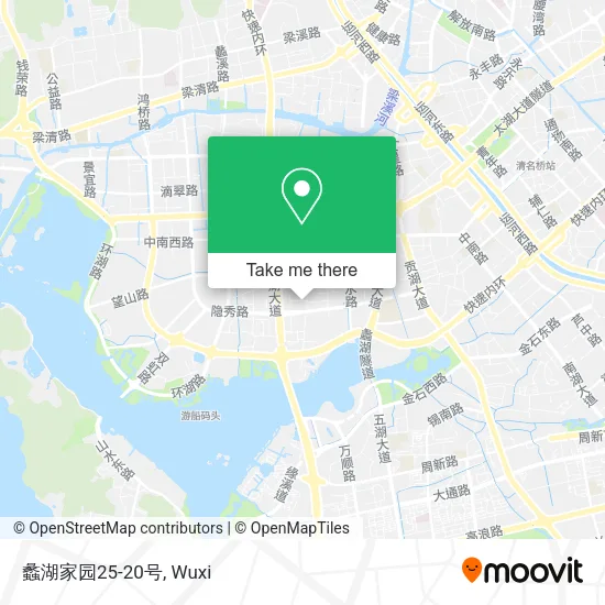 蠡湖家园25-20号 map
