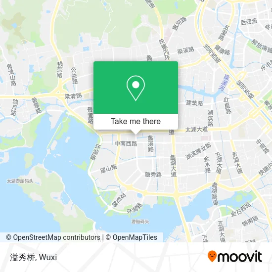 溢秀桥 map