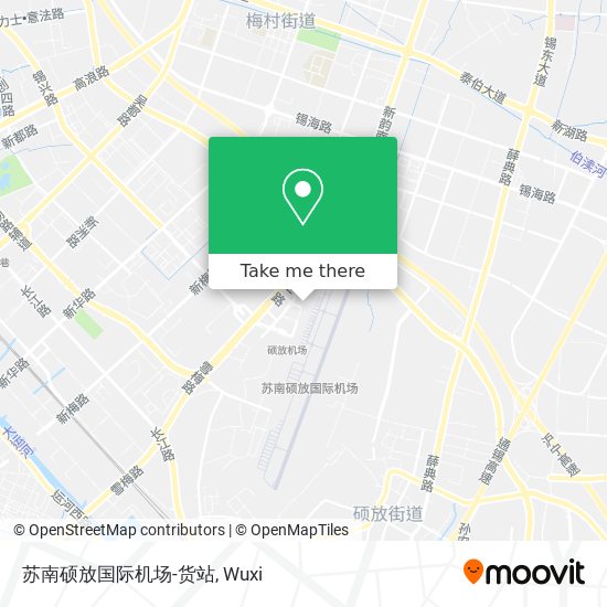 苏南硕放国际机场-货站 map