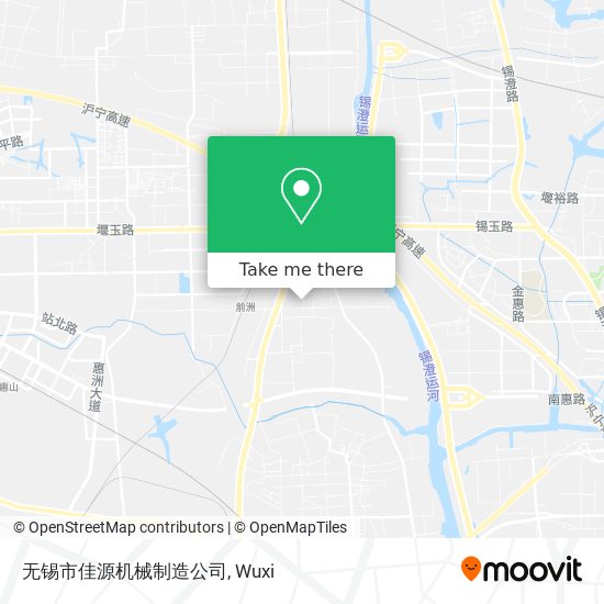 无锡市佳源机械制造公司 map