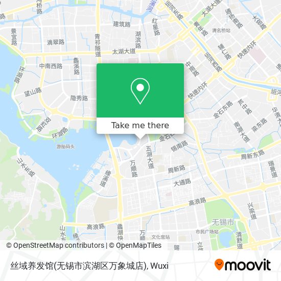 丝域养发馆(无锡市滨湖区万象城店) map