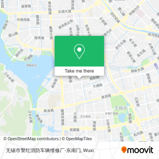 无锡市警红消防车辆维修厂-东南门 map