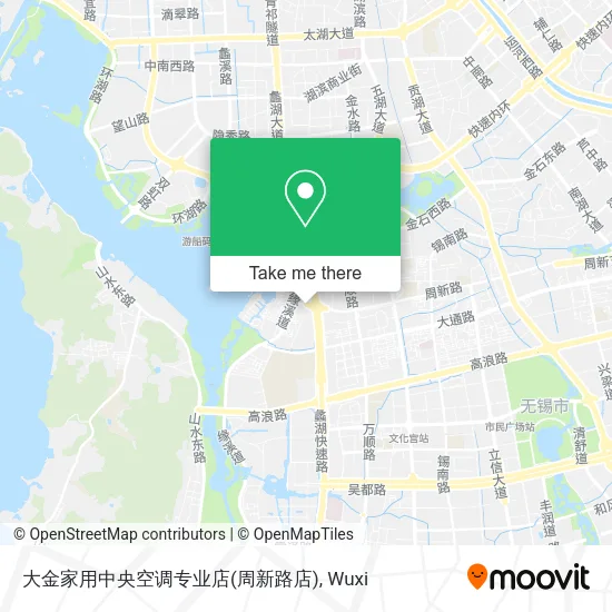 大金家用中央空调专业店(周新路店) map