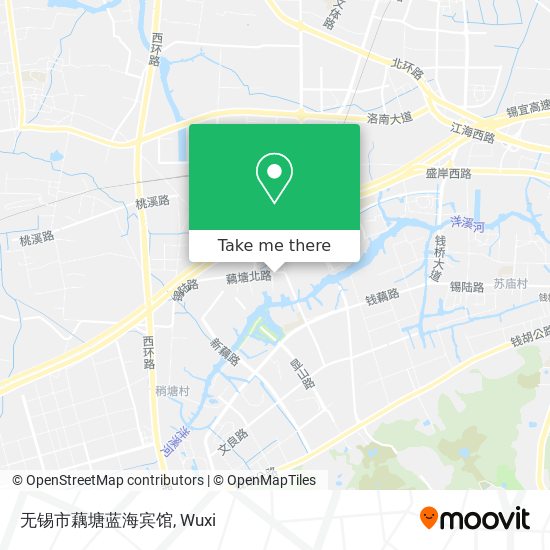 无锡市藕塘蓝海宾馆 map