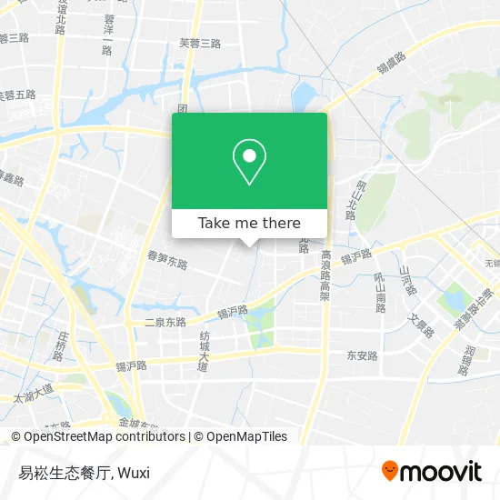 易崧生态餐厅 map