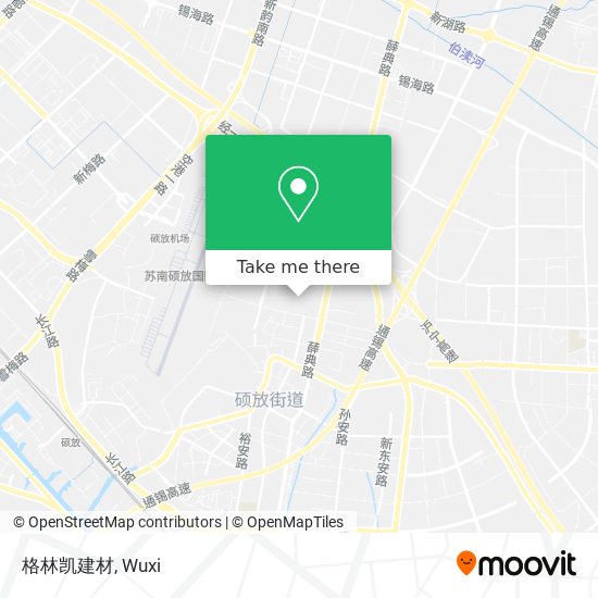 格林凯建材 map