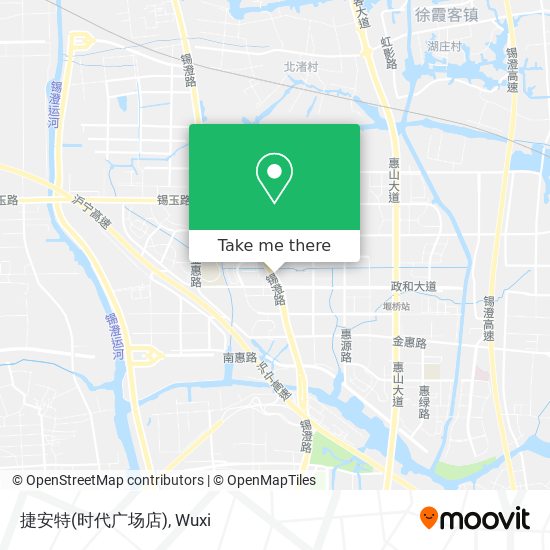 捷安特(时代广场店) map
