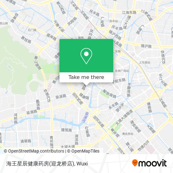 海王星辰健康药房(迎龙桥店) map