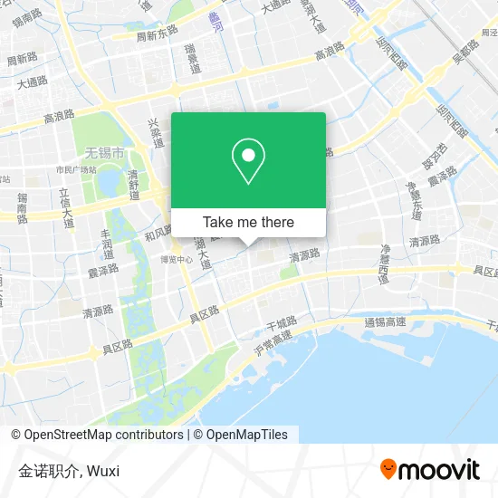 金诺职介 map