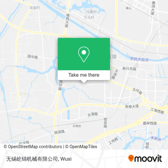 无锡屹锦机械有限公司 map