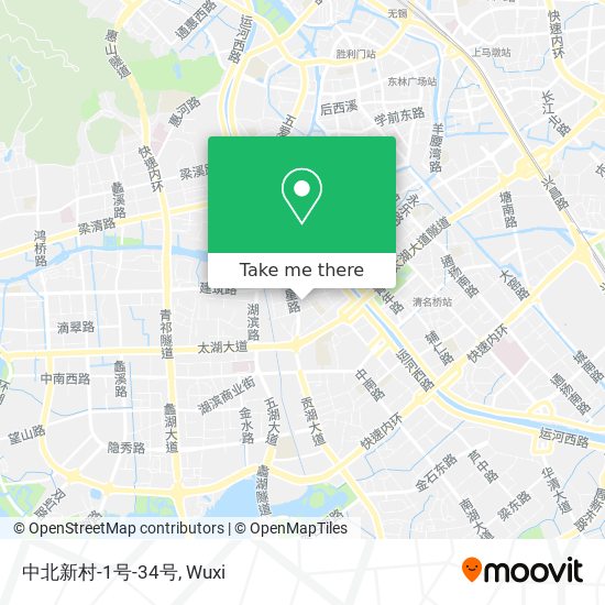 中北新村-1号-34号 map