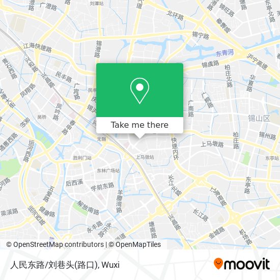 人民东路/刘巷头(路口) map