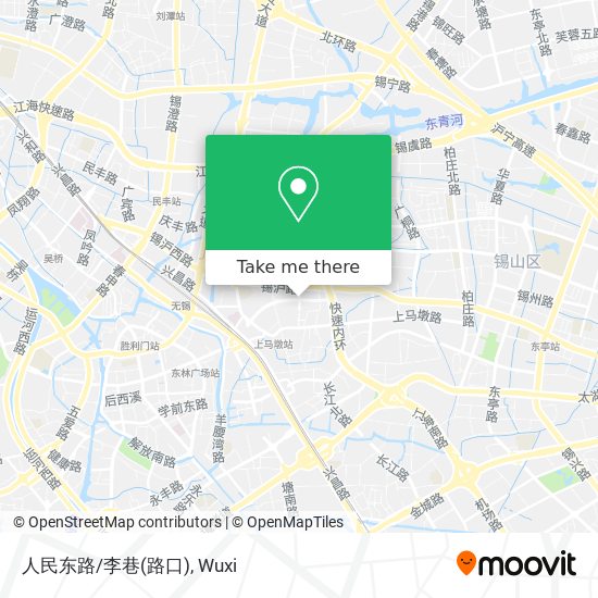 人民东路/李巷(路口) map