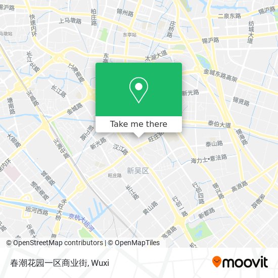 春潮花园一区商业街 map