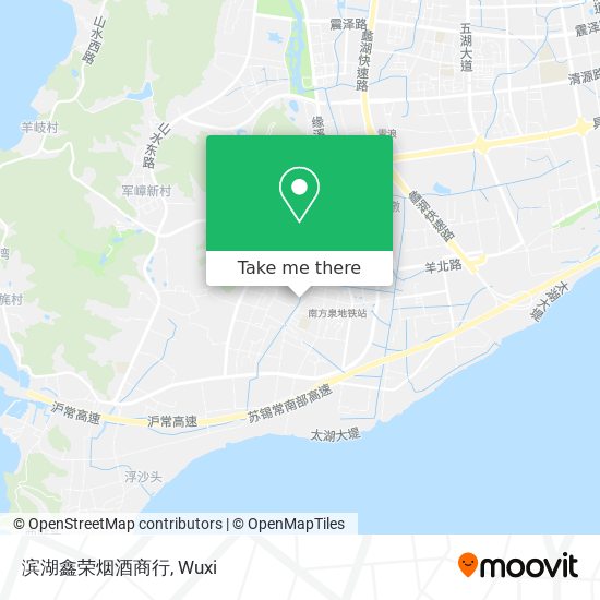 滨湖鑫荣烟酒商行 map