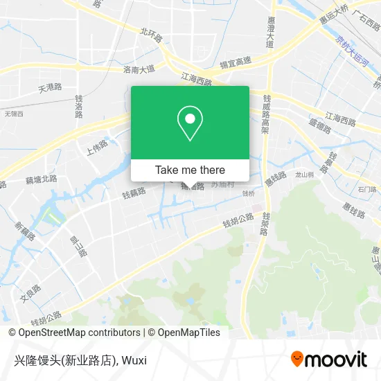 兴隆馒头(新业路店) map
