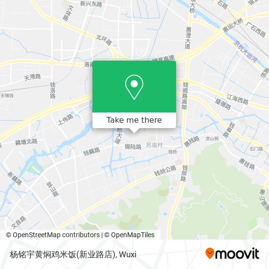 杨铭宇黄焖鸡米饭(新业路店) map