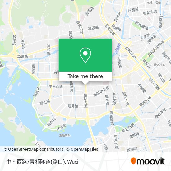 中南西路/青祁隧道(路口) map