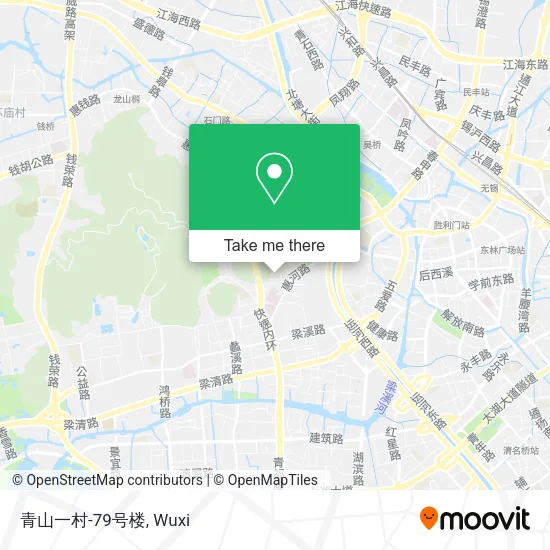 青山一村-79号楼 map
