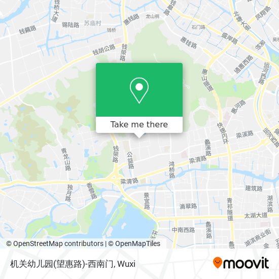 机关幼儿园(望惠路)-西南门 map