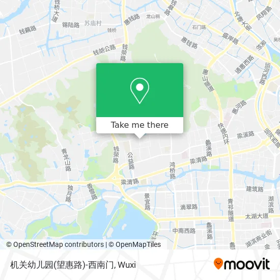 机关幼儿园(望惠路)-西南门 map