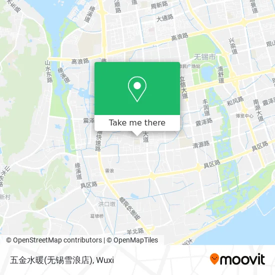 五金水暖(无锡雪浪店) map
