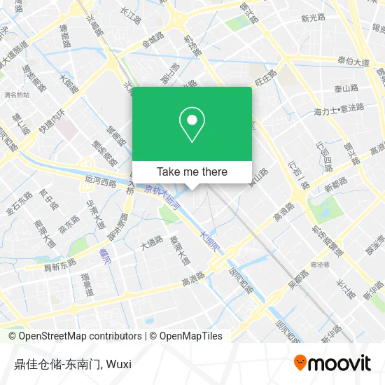 鼎佳仓储-东南门 map