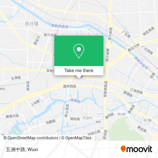 五洲中路 map