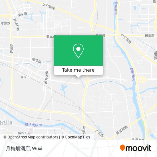 月梅烟酒店 map