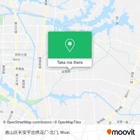 惠山区长安宇忠绣花厂-北门 map