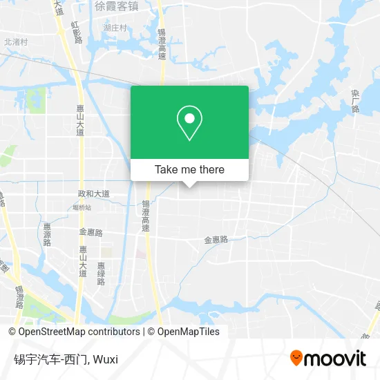 锡宇汽车-西门 map