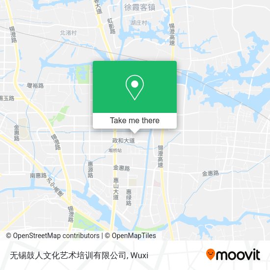 无锡鼓人文化艺术培训有限公司 map