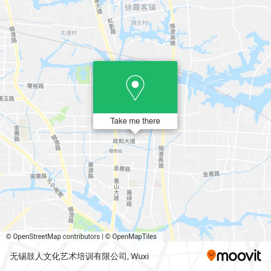 无锡鼓人文化艺术培训有限公司 map