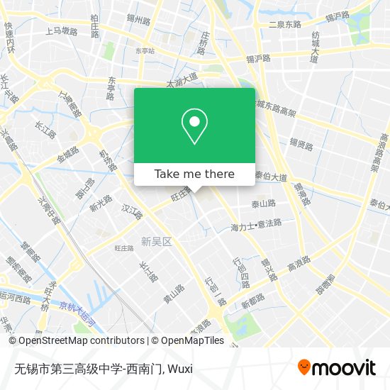 无锡市第三高级中学-西南门 map