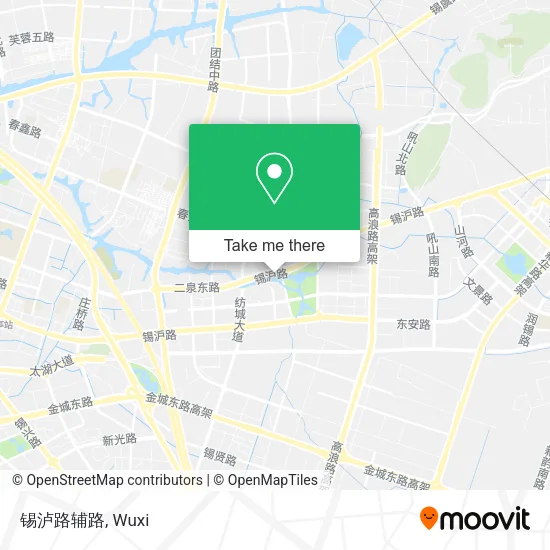 锡泸路辅路 map