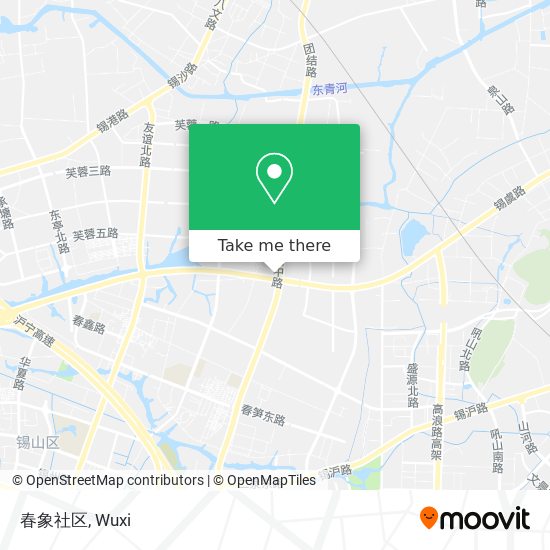 春象社区 map
