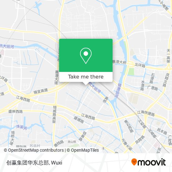 创赢集团华东总部 map