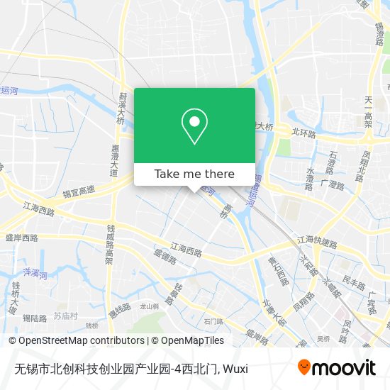 无锡市北创科技创业园产业园-4西北门 map