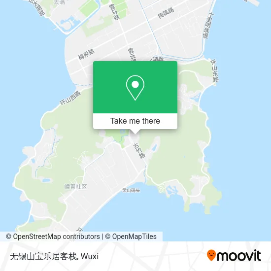 无锡山宝乐居客栈 map